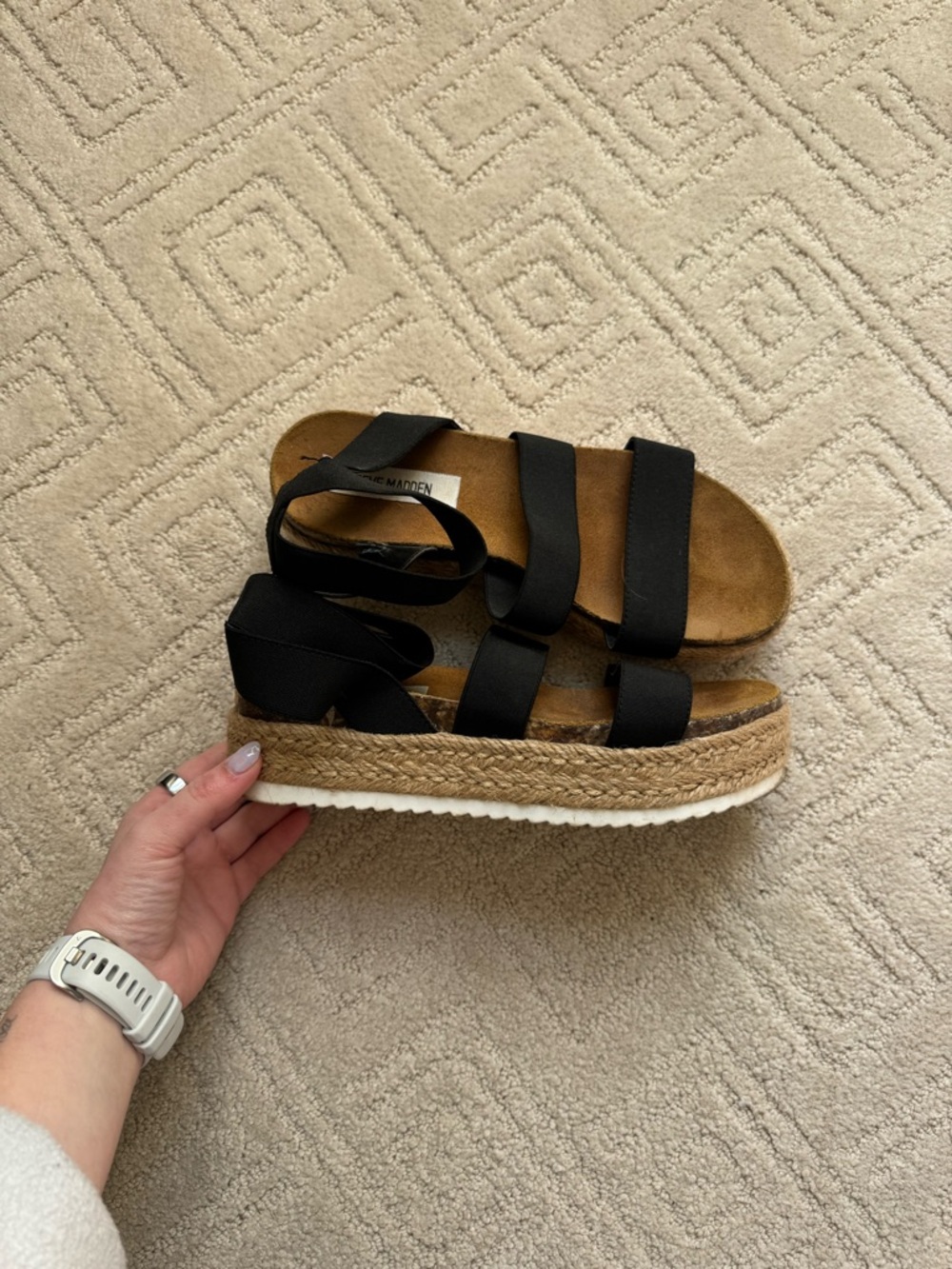Steve Madden Platform Sandals - Picture 2 of 6